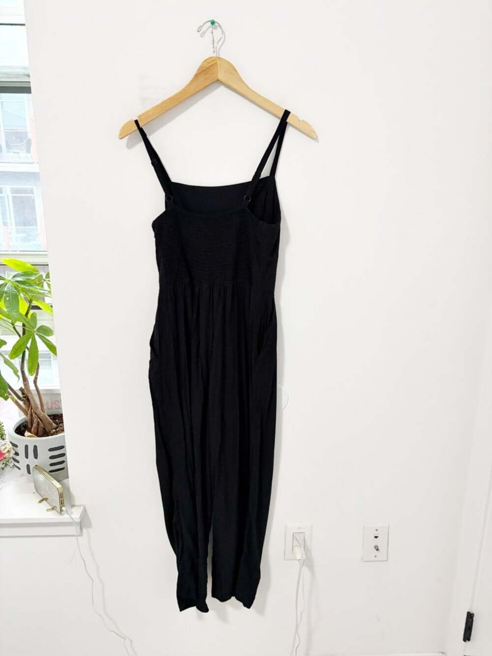 Old Navy Black Camisole Jumpsuit Size Medium